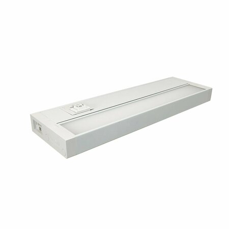 NORA LIGHTING 8in LEDUR Tunable White LED Undercabinet, 2700/3000/3500K, White NUDTW-8808/WH NUDTW-8811/23345WH